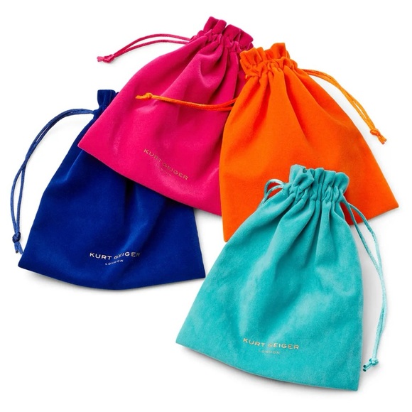 Kurt Geiger London Blue Ombré Tennis Necklace - Picture 7 of 7